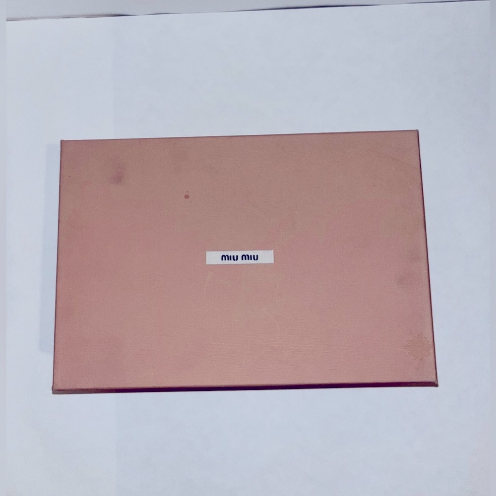 Authentic Miu Miu Shoe box